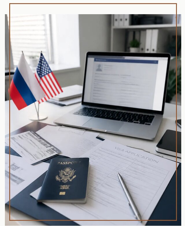 Оформление визы в США для туристов и бизнеса в Когалыме