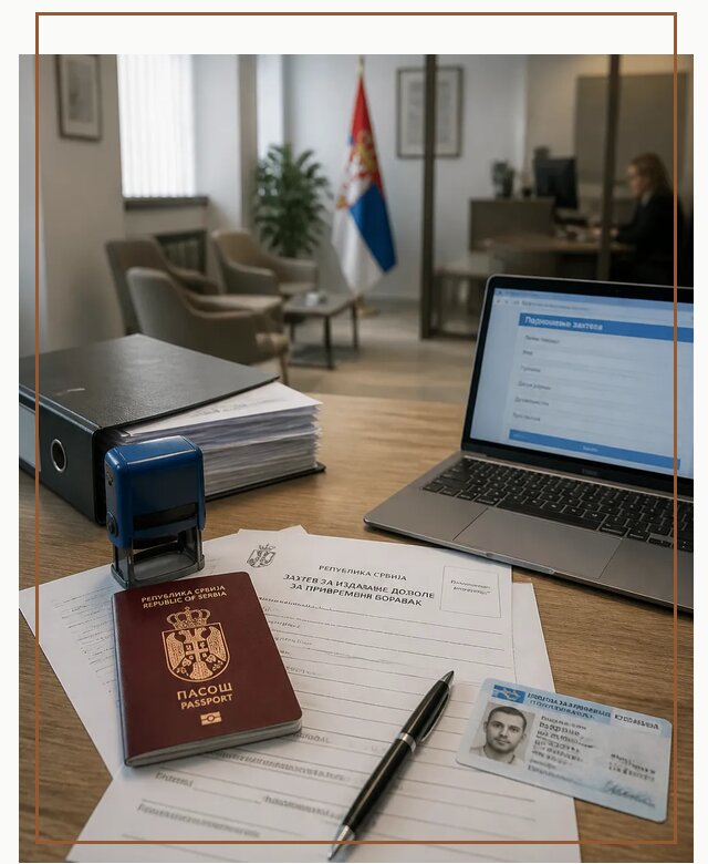 Оформление ПМЖ в Сербии для переезда в Когалыме под ключ